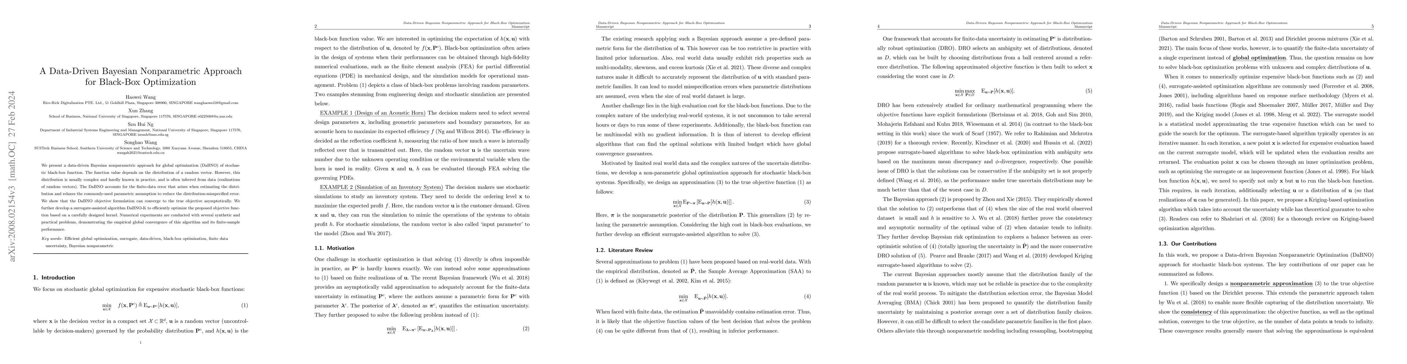 Thumbnail for A Data-Driven Bayesian Nonparametric Approach for Black-Box Optimization