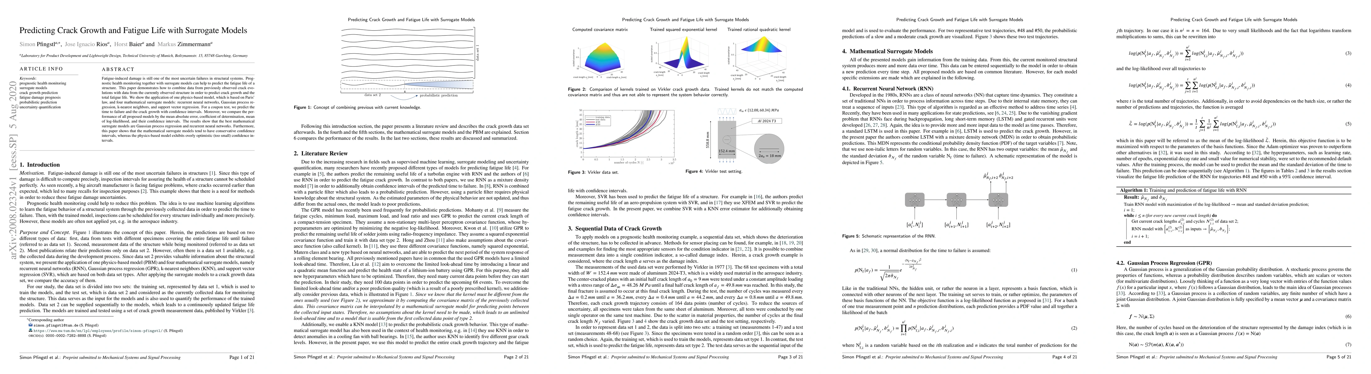 Thumbnail for Predicting Crack Growth and Fatigue Life with Surrogate Models