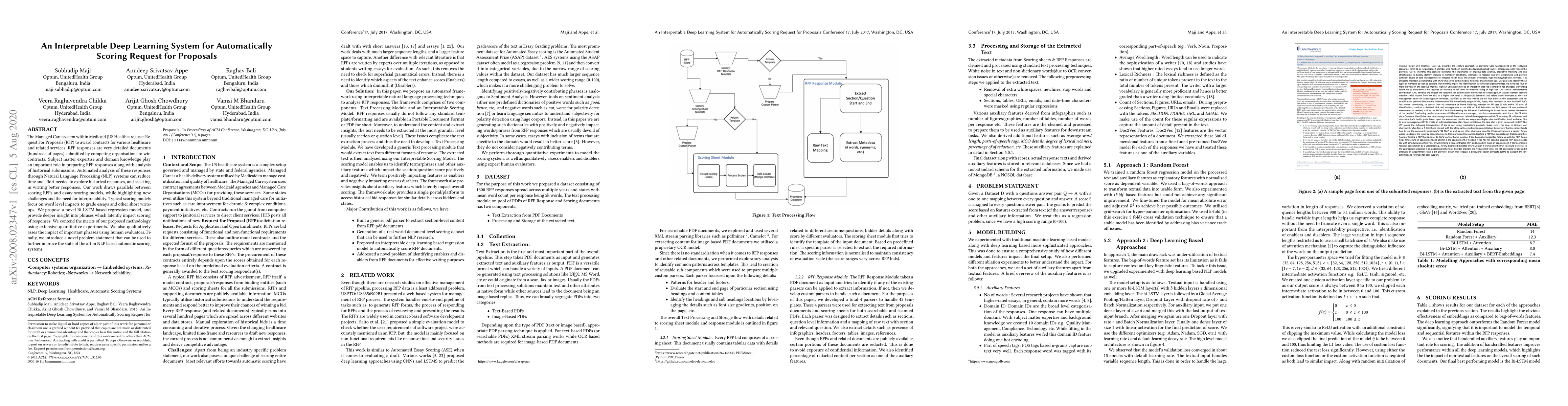 Thumbnail for An Interpretable Deep Learning System for Automatically Scoring Request
  for Proposals