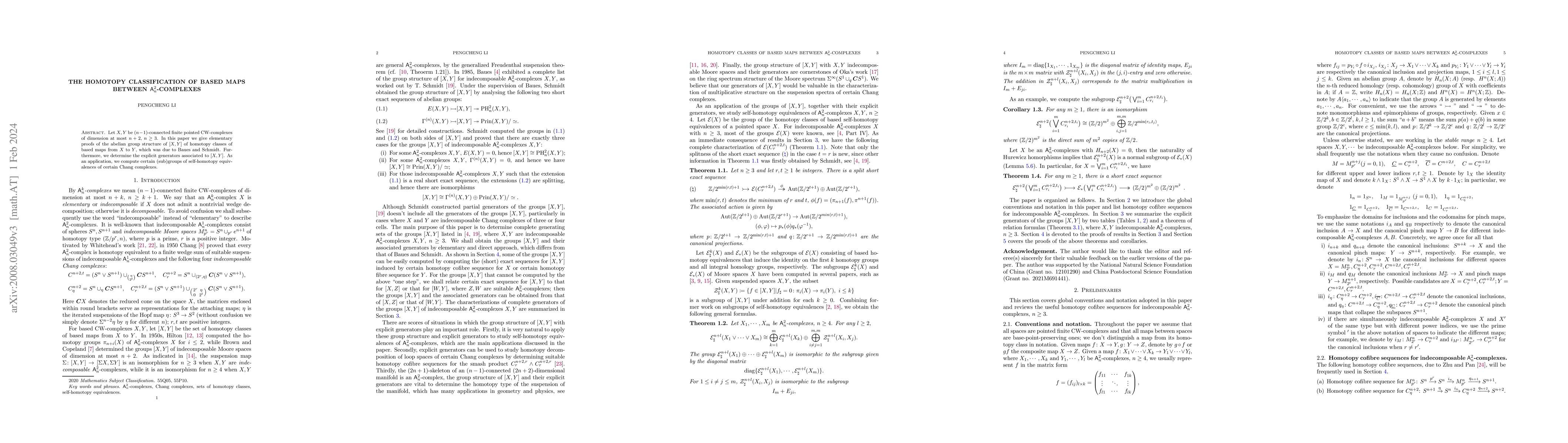 Thumbnail for Homotopy classification of based maps between $\mathbf{A}_n^2$-complexes