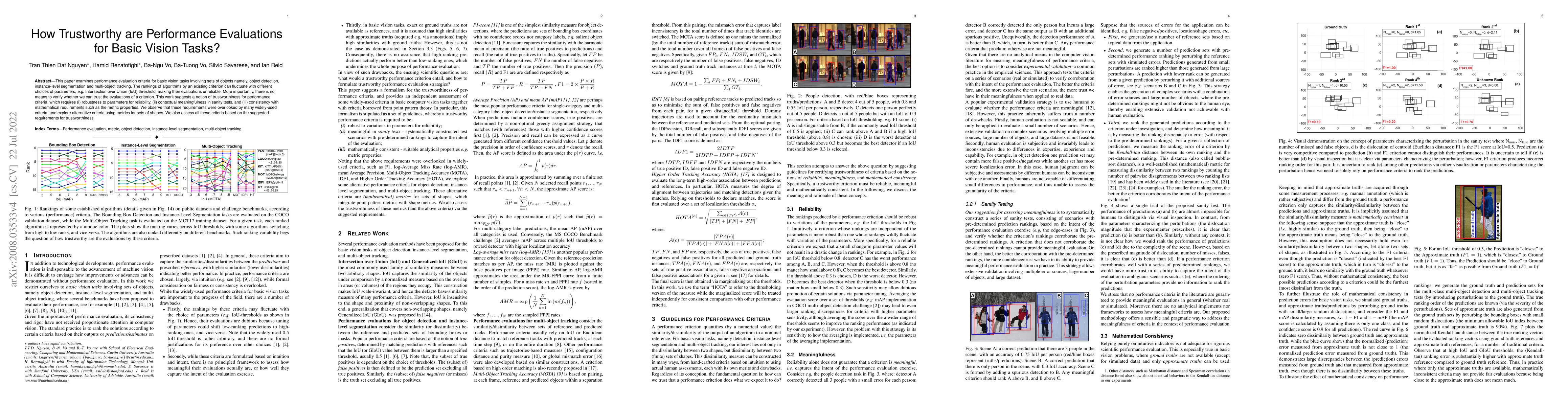 Thumbnail for How Trustworthy are Performance Evaluations for Basic Vision Tasks?