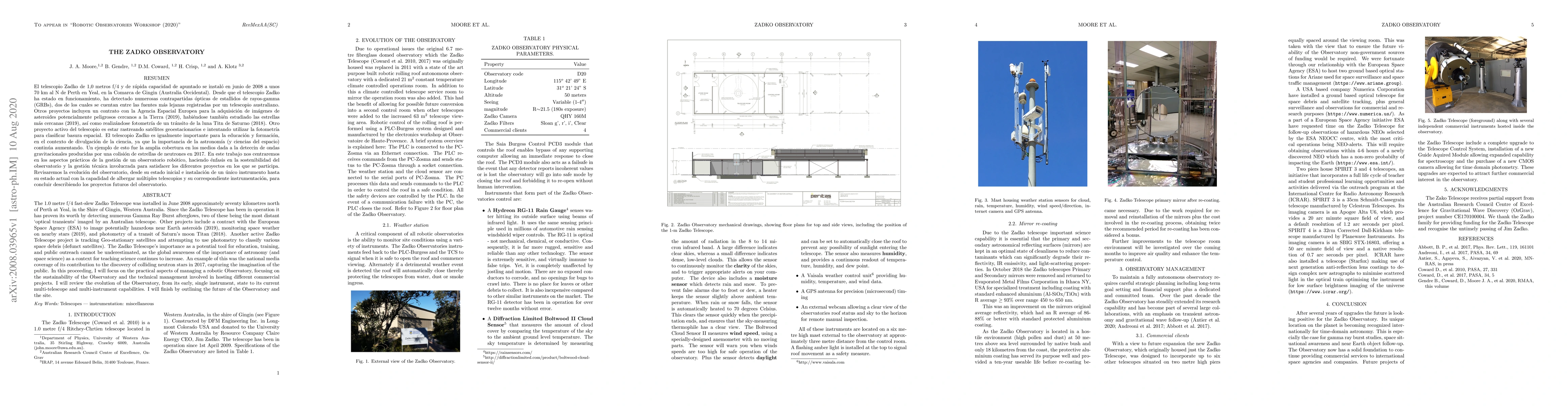 Thumbnail for The Zadko Observatory