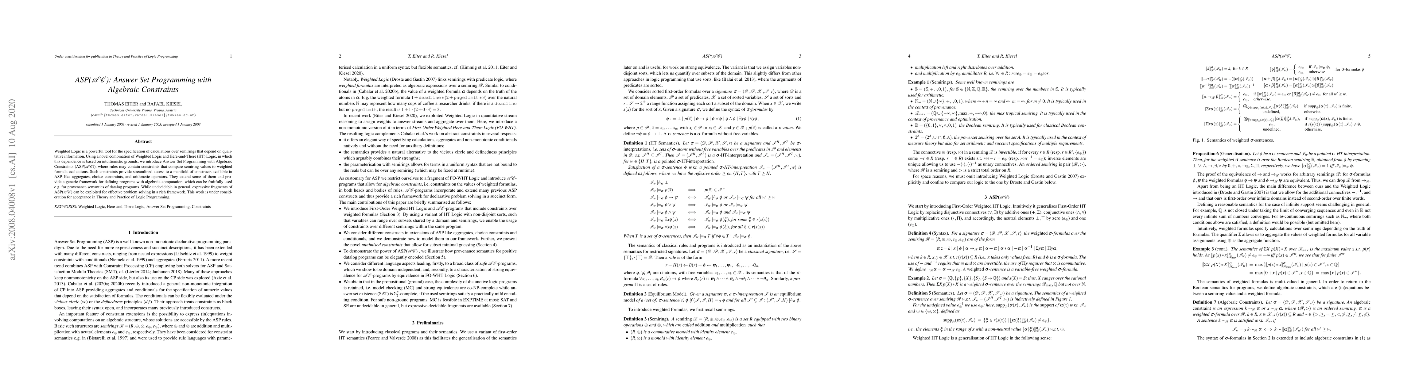 Thumbnail for ASP(AC): Answer Set Programming with Algebraic Constraints