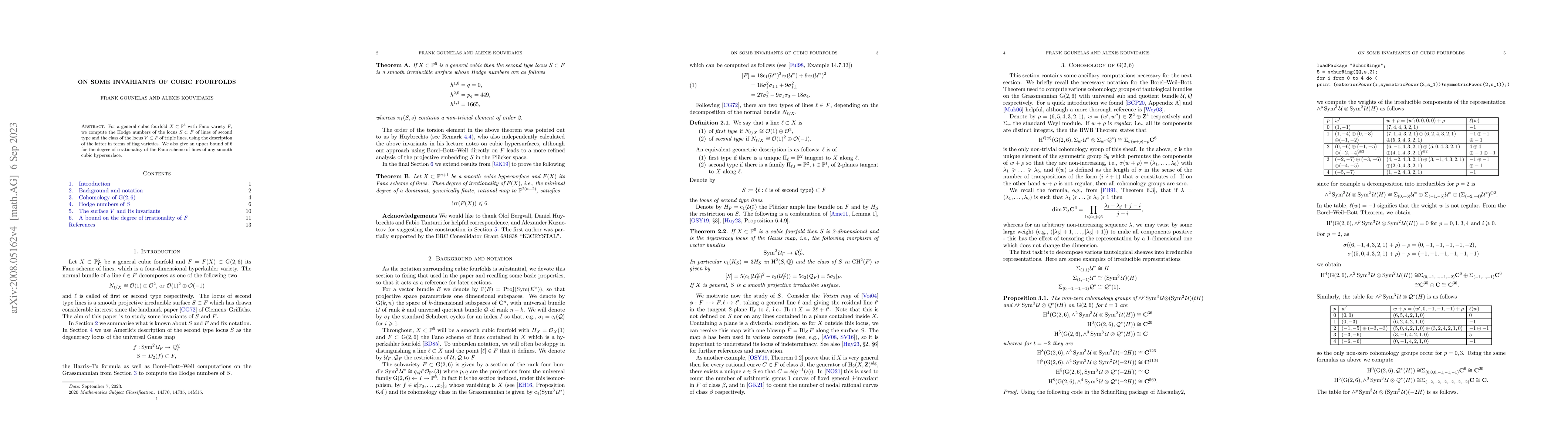 Thumbnail for On some invariants of cubic fourfolds