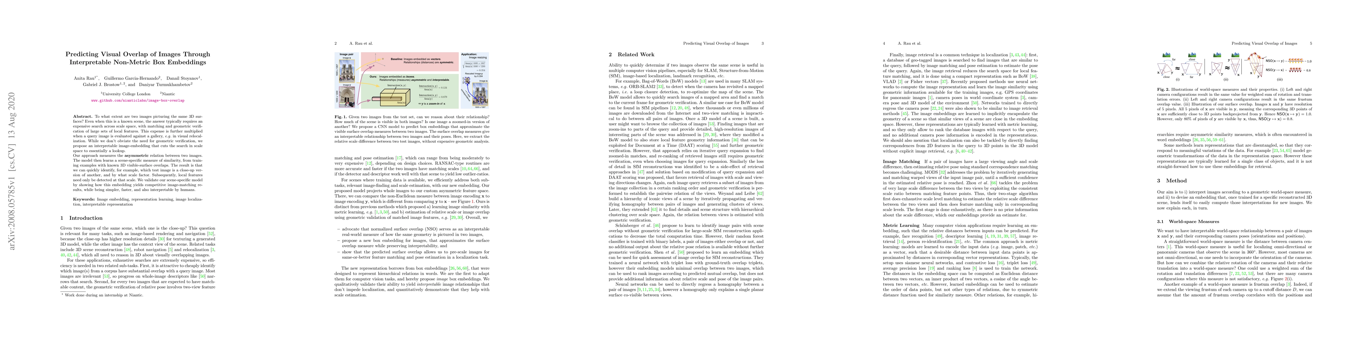Thumbnail for Predicting Visual Overlap of Images Through Interpretable Non-Metric Box
  Embeddings