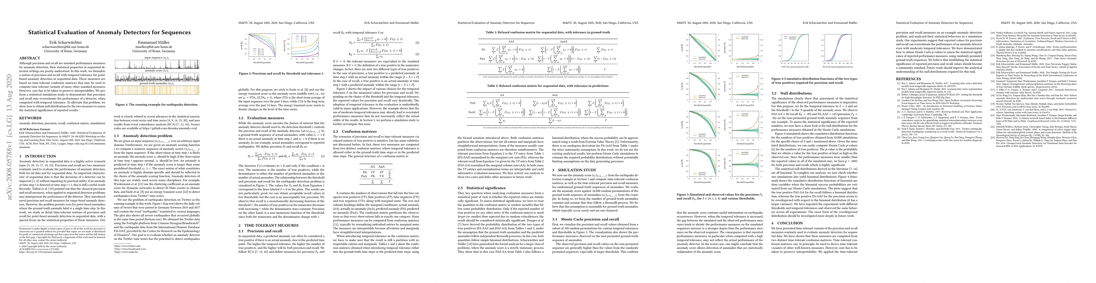 Thumbnail for Statistical Evaluation of Anomaly Detectors for Sequences