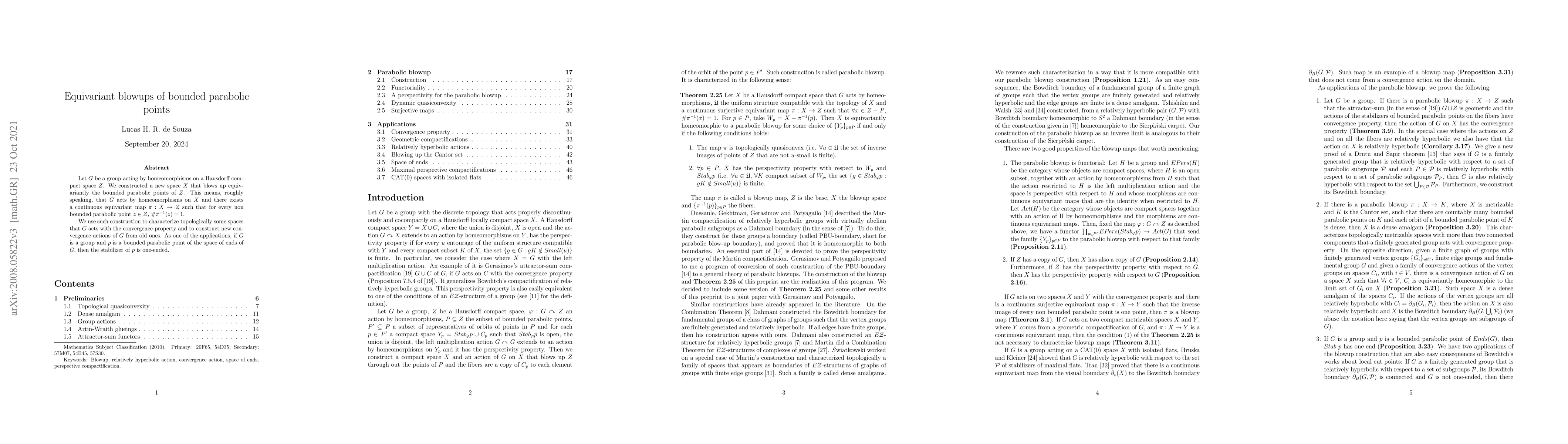 Thumbnail for Equivariant blowups of bounded parabolic points