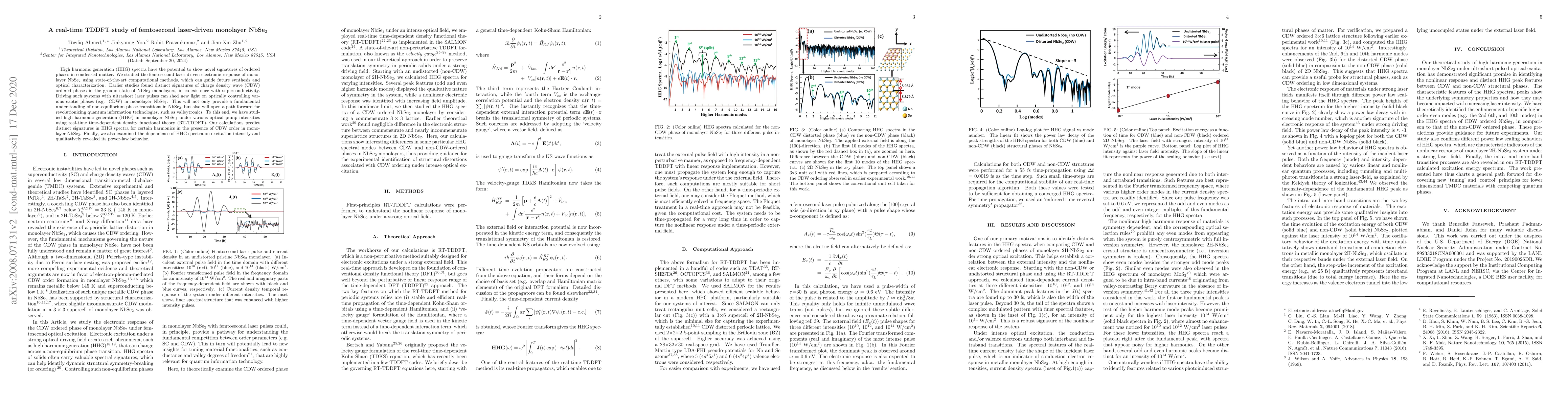 Thumbnail for A real-time TDDFT study of femtosecond laser driven monolayer NbSe2