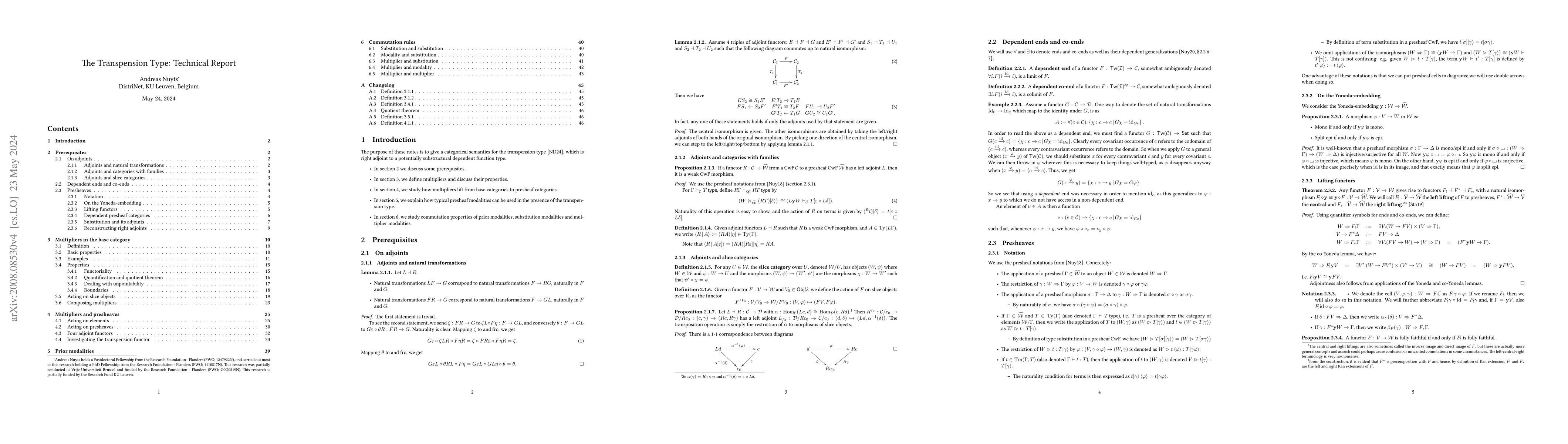 Thumbnail for The Transpension Type: Technical Report