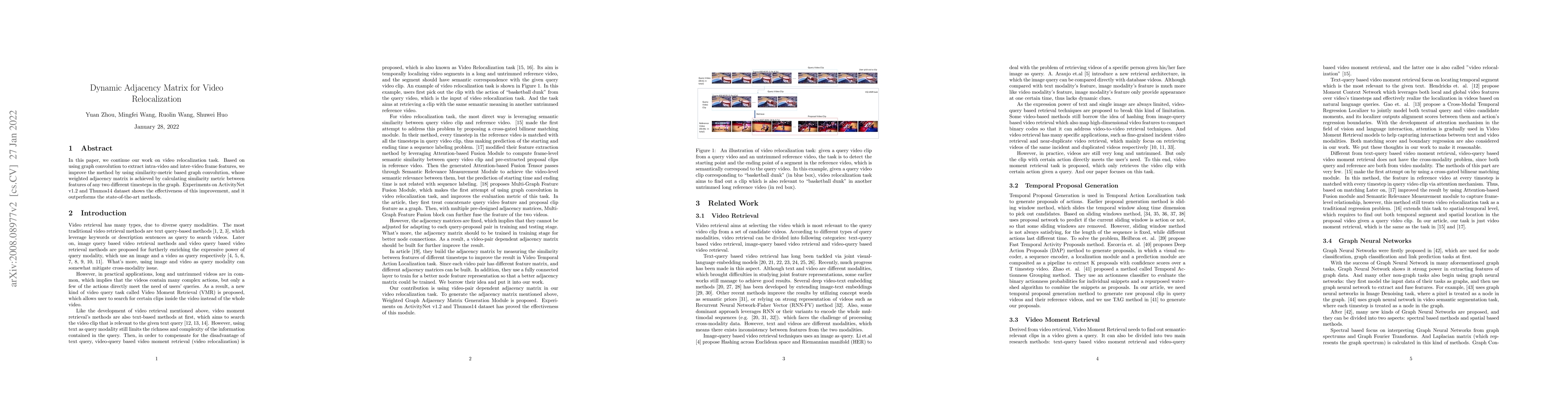Thumbnail for Generating Adjacency Matrix for Video Relocalization