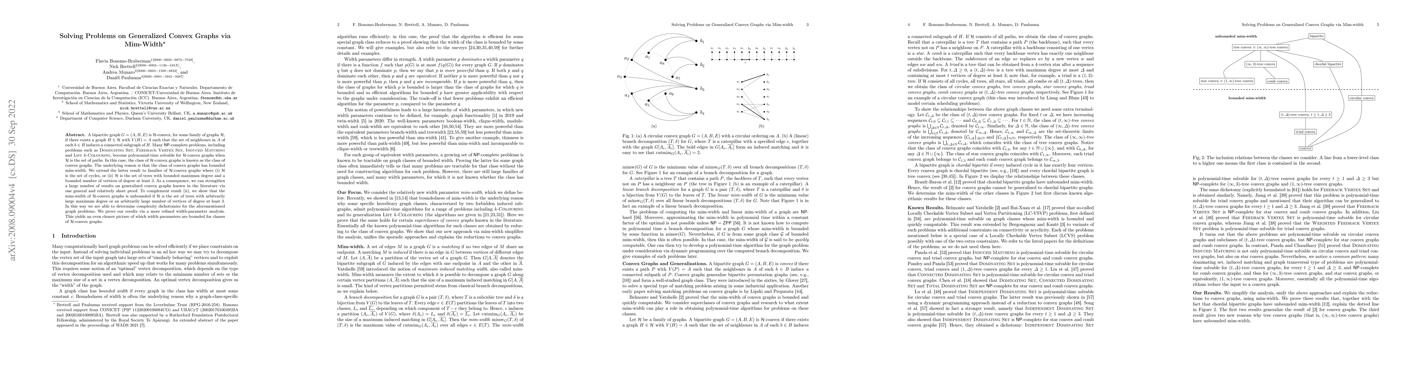 Thumbnail for Solving Problems on Generalized Convex Graphs via Mim-Width