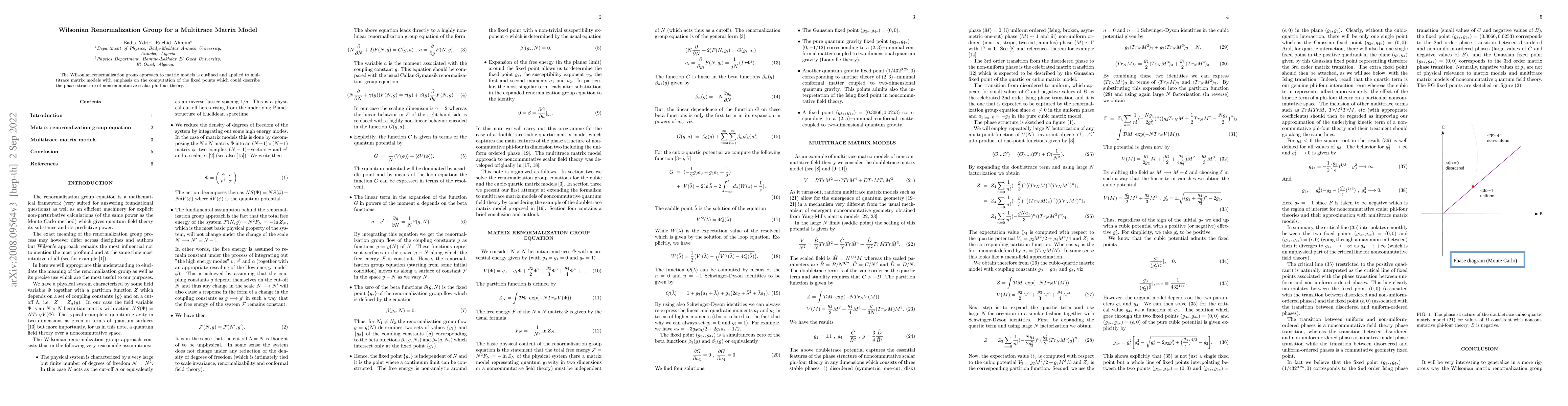 Thumbnail for Wilsonian Matrix Renormalization Group