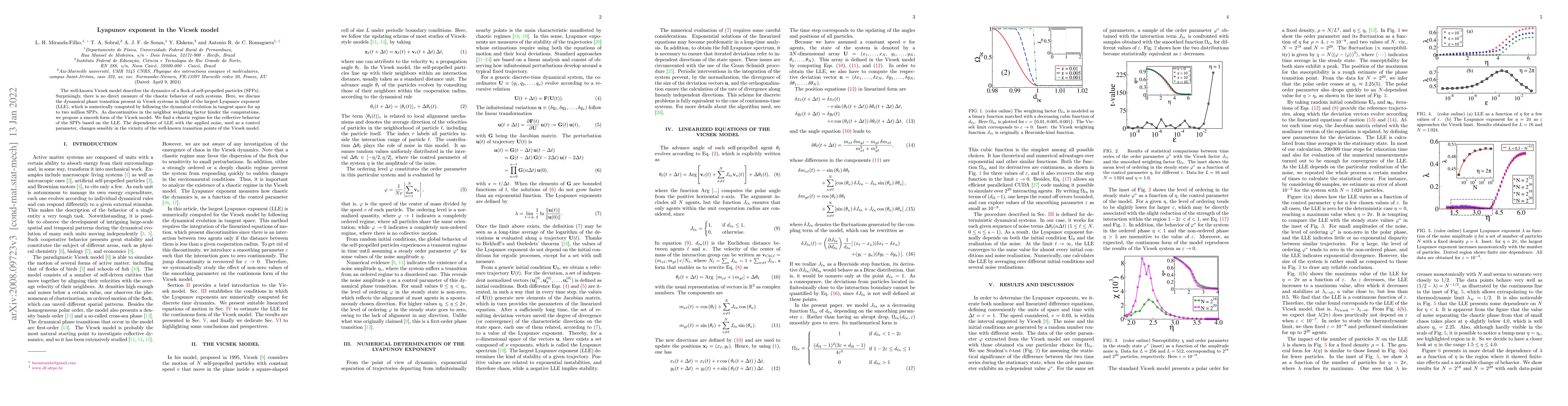 Thumbnail for Lyapunov exponent in the Vicsek model