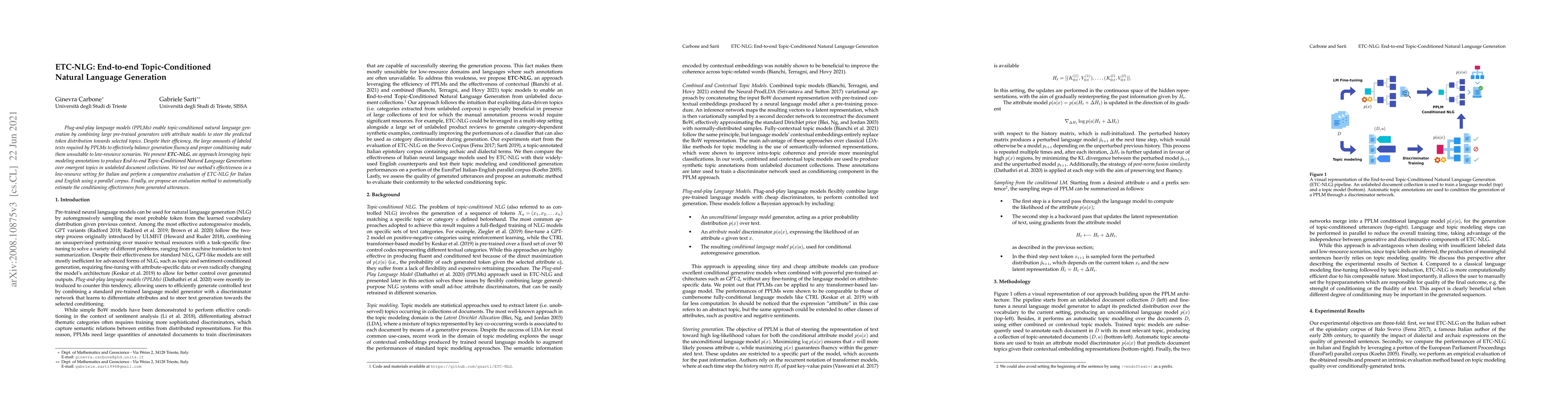 Thumbnail for ETC-NLG: End-to-end Topic-Conditioned Natural Language Generation
