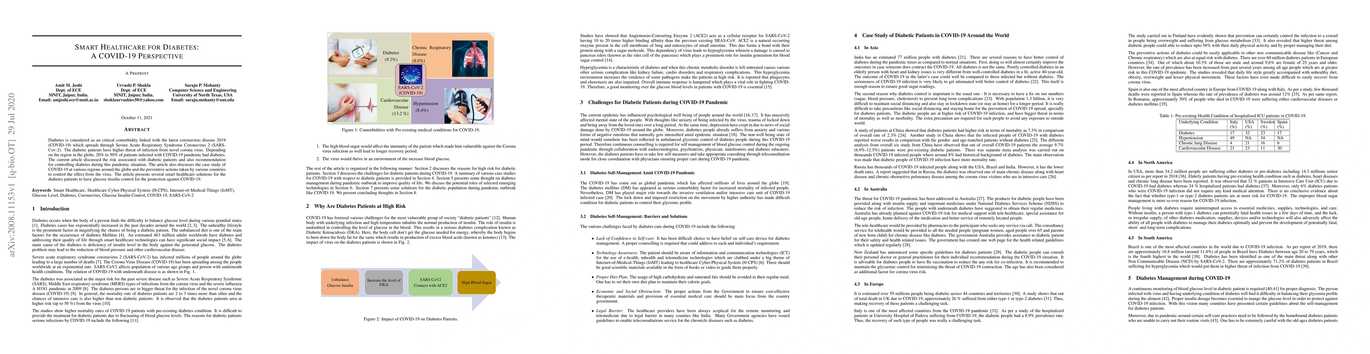 Thumbnail for Smart Healthcare for Diabetes: A COVID-19 Perspective