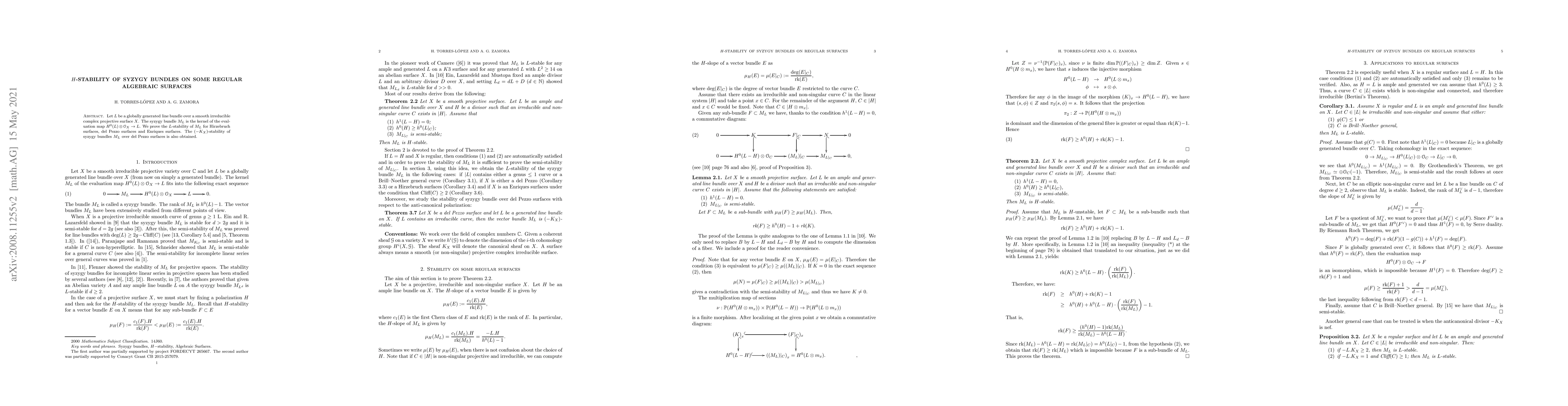 Thumbnail for Some Remarks on H-stability of syzygy bundle on algebraic surface
