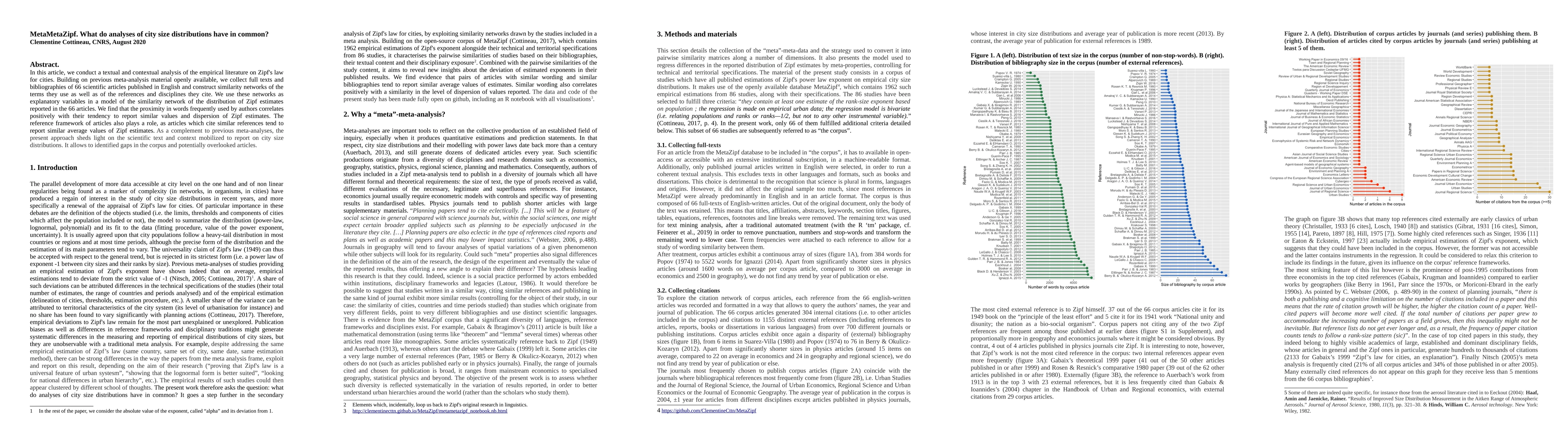 Thumbnail for MetaMetaZipf. What do analyses of city size distributions have in
  common?