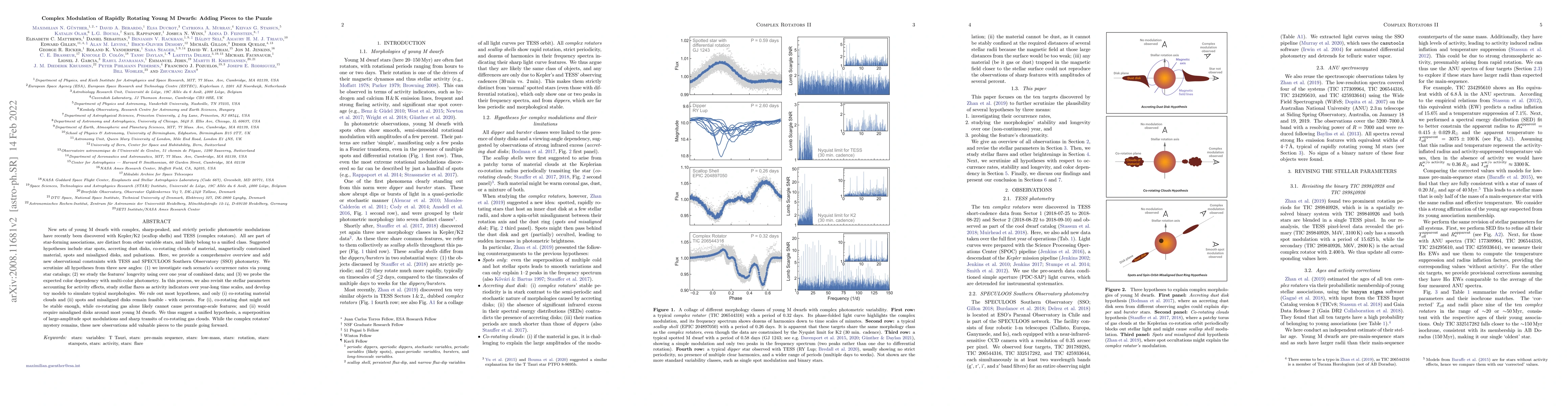 Thumbnail for Complex Modulation of Rapidly Rotating Young M Dwarfs: Adding Pieces to
  the Puzzle