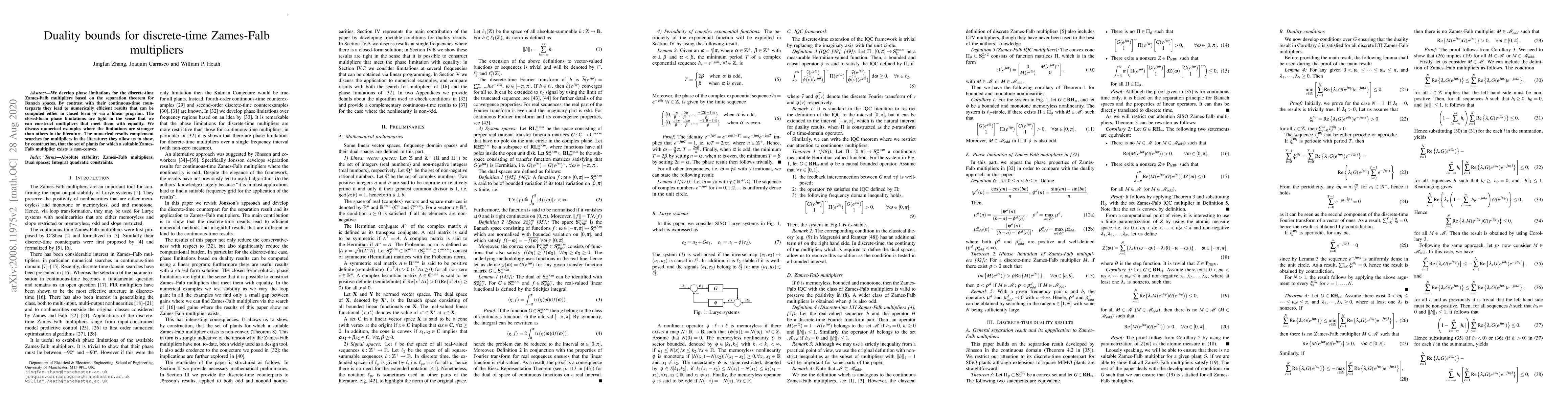 Thumbnail for Duality bounds for discrete-time Zames-Falb multipliers