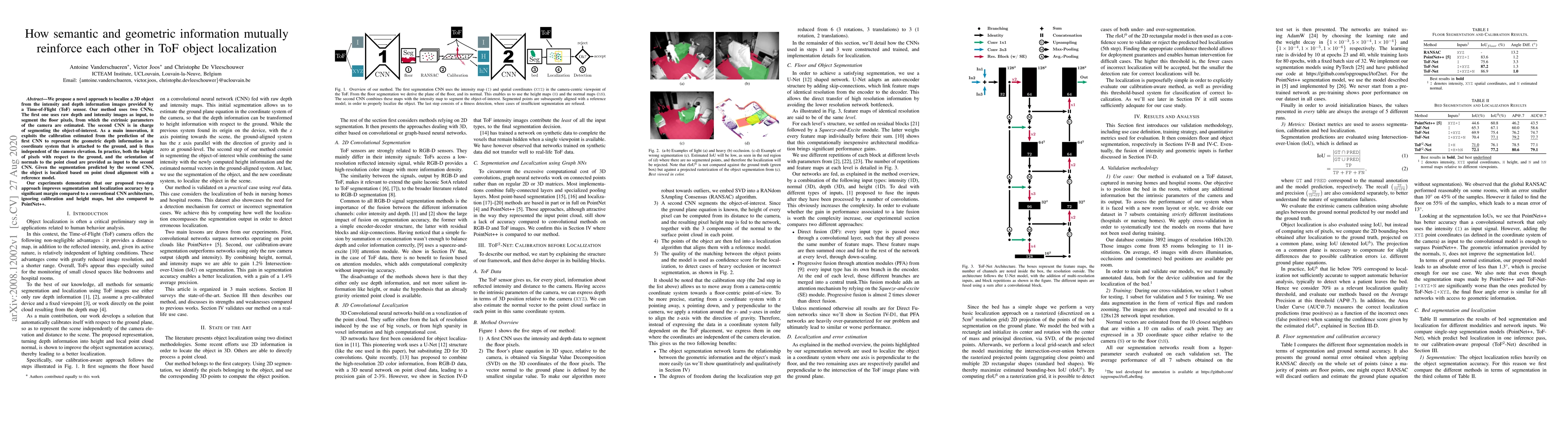 Thumbnail for How semantic and geometric information mutually reinforce each other in
  ToF object localization