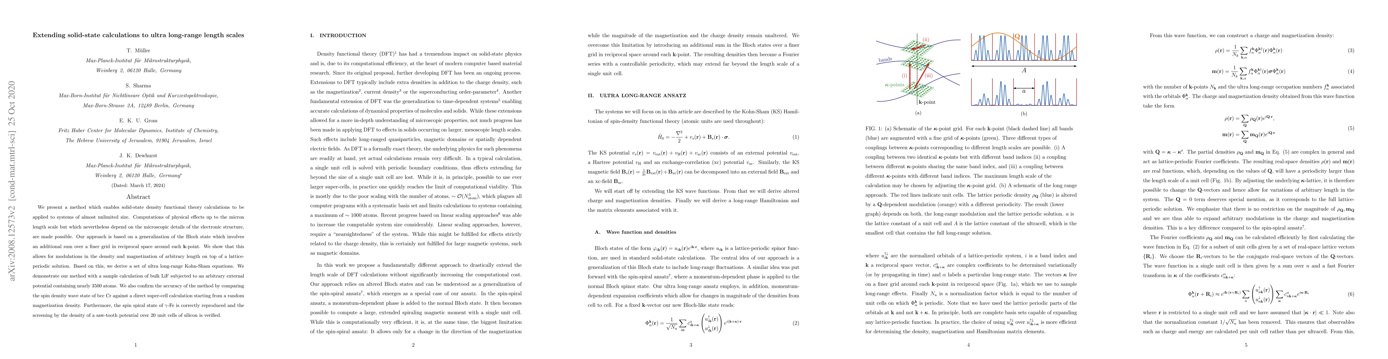 Thumbnail for Extending solid-state calculations to ultra long-range length scales