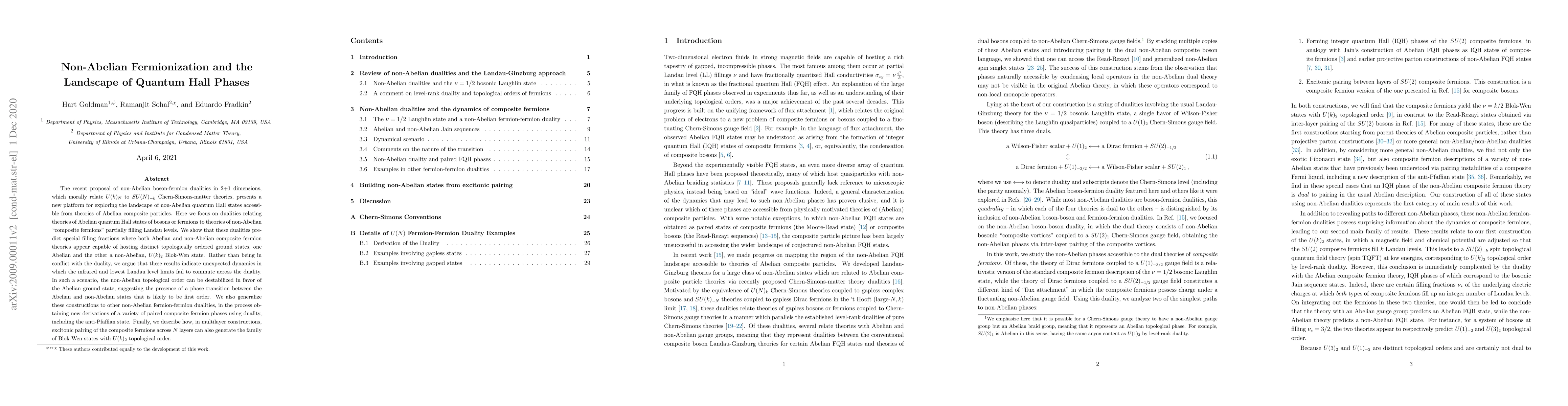 Thumbnail for Non-Abelian Fermionization and the Landscape of Quantum Hall Phases