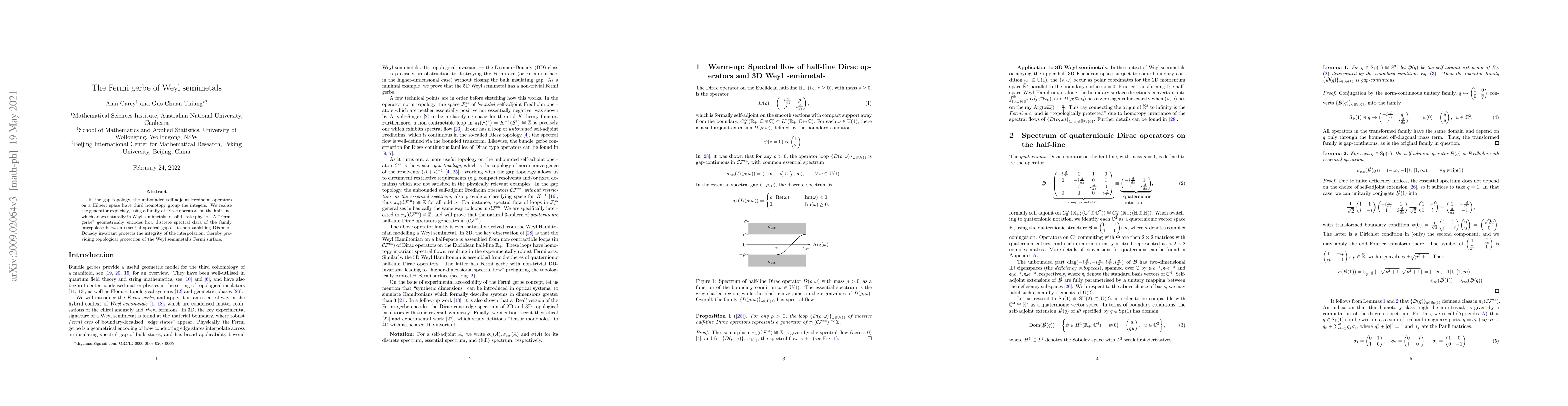 Thumbnail for The Fermi gerbe of Weyl semimetals