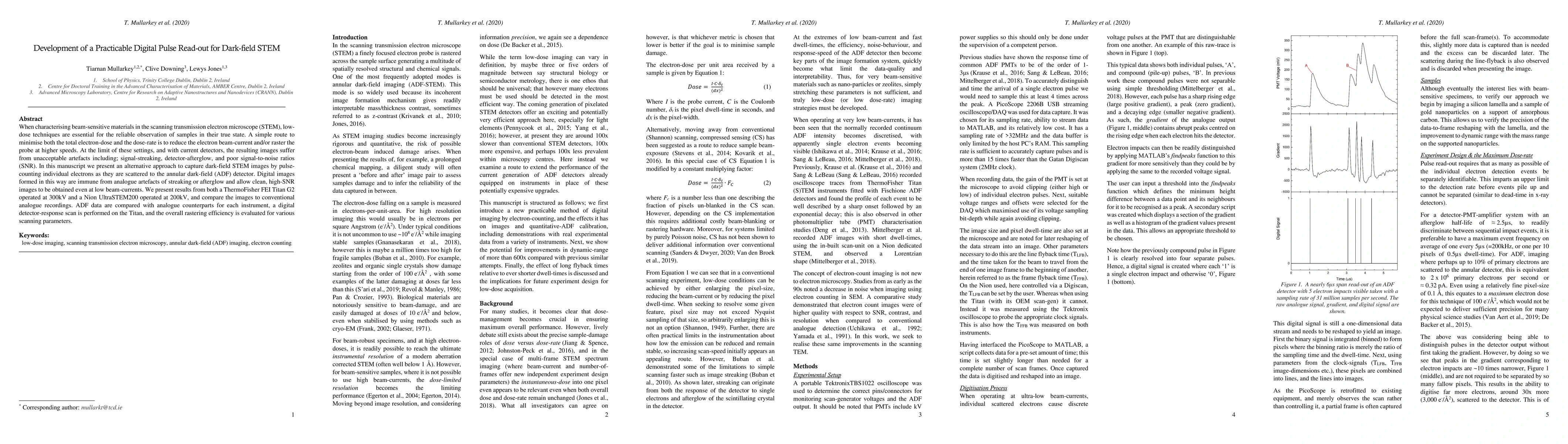 Thumbnail for Development of a Practicable Digital Pulse Read-out for Dark-field STEM