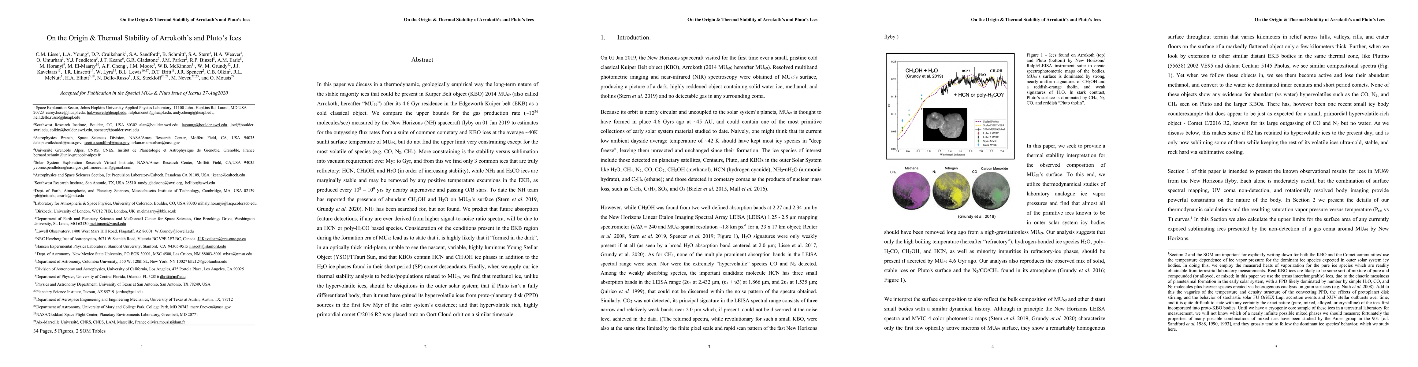 Thumbnail for On the Origin and Thermal Stability of Arrokoths and Plutos Ices