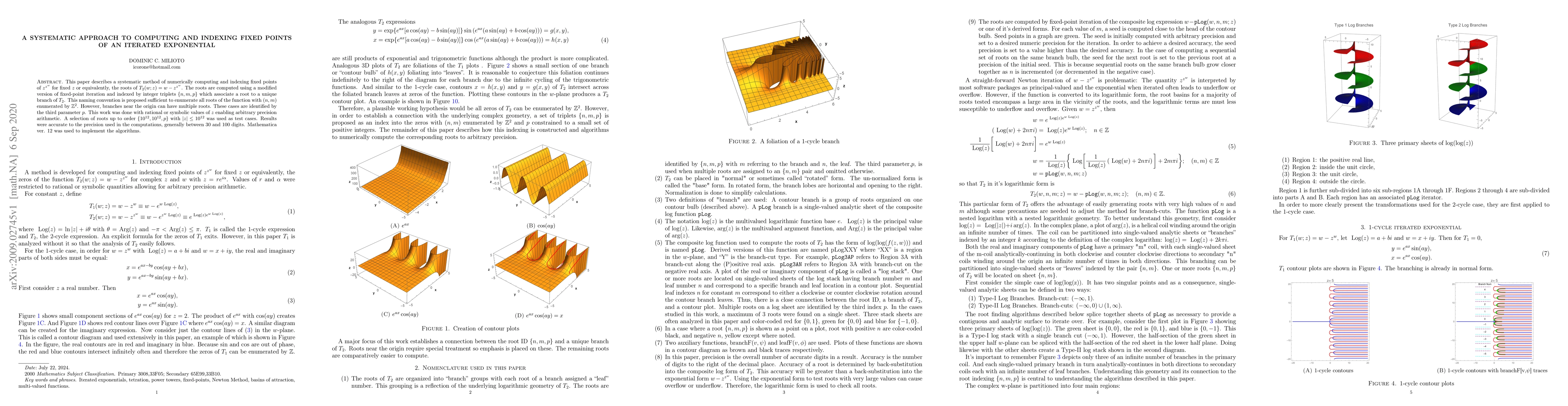 Thumbnail for A systematic approach to computing and indexing the fixed points of an
  iterated exponential