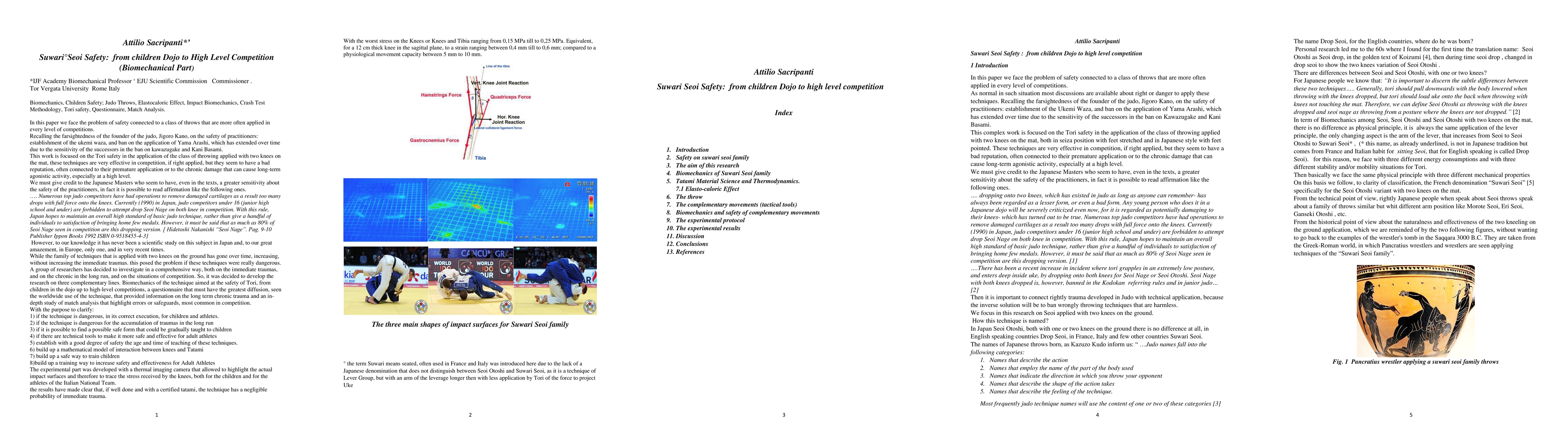 Thumbnail for Suwari Seoi Safety: from children Dojo to High Level Competition
  (Biomechanical Part)