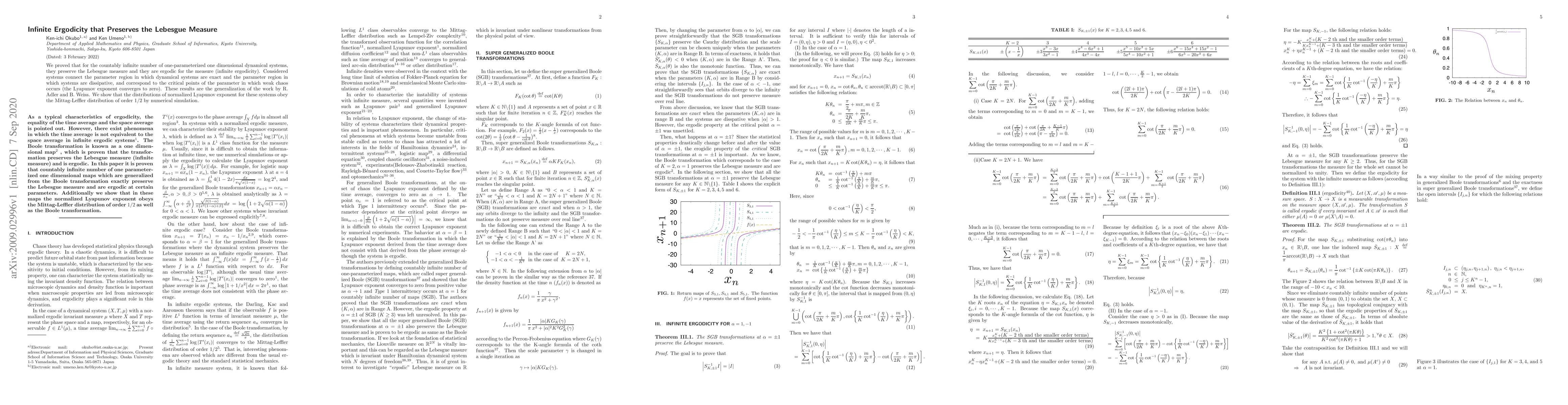 Thumbnail for Infinite Ergodicity that Preserves the Lebesgue Measure