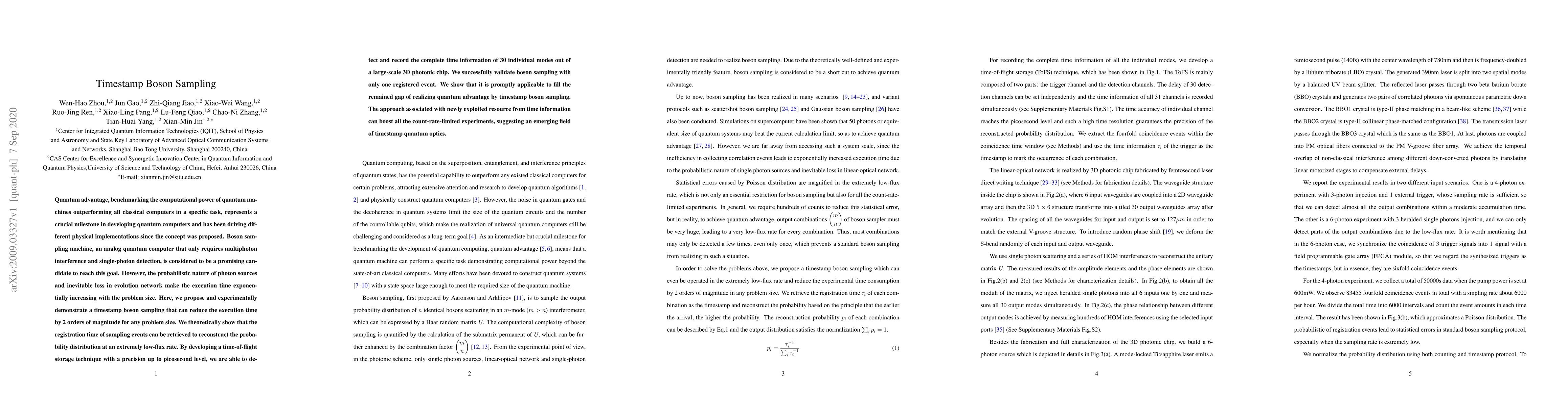 Thumbnail for Timestamp Boson Sampling