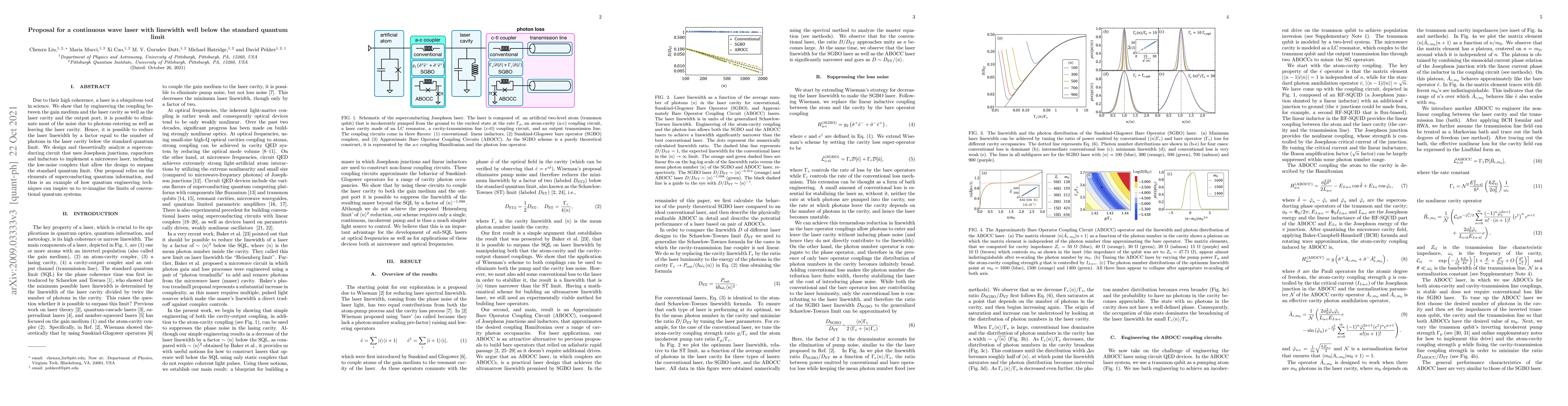 Thumbnail for Proposal for a continuous wave laser with linewidth well below the
  standard quantum limit