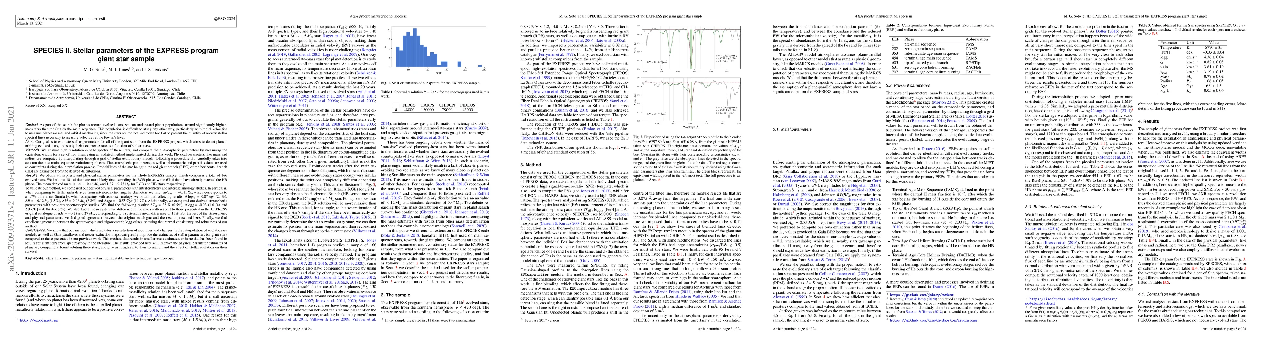 Thumbnail for SPECIES II. Stellar parameters of the EXPRESS program giant star sample