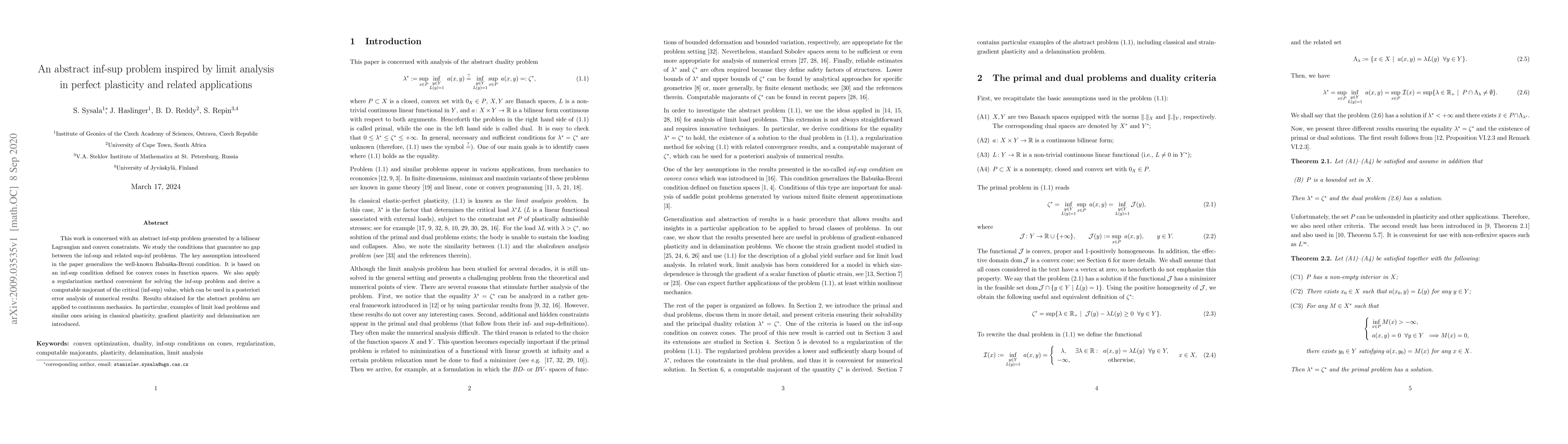 Thumbnail for An abstract inf-sup problem inspired by limit analysis in perfect
  plasticity and related applications