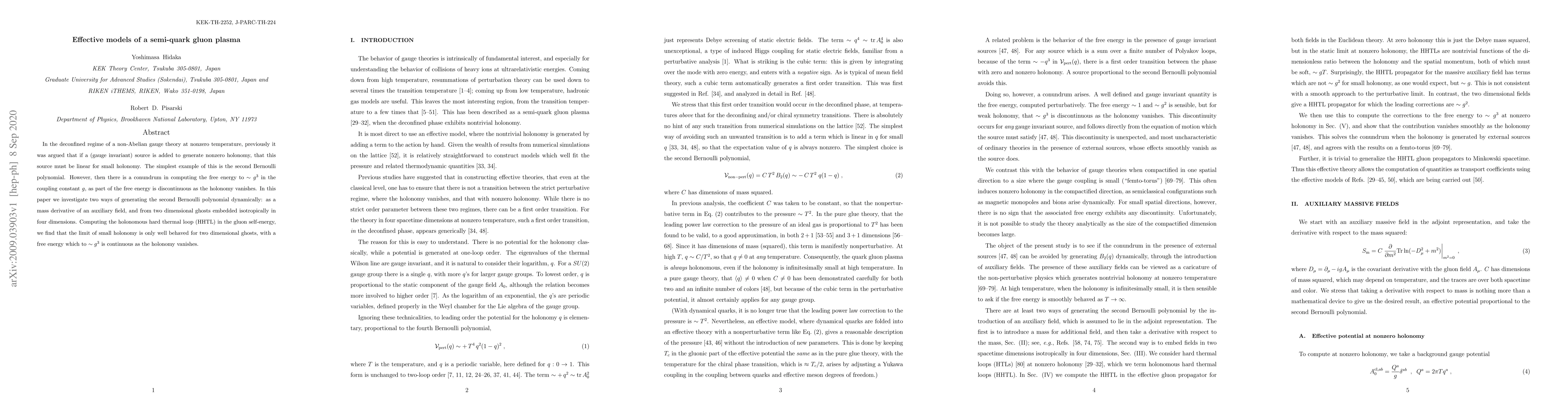 Thumbnail for Effective models of a semi-quark gluon plasma