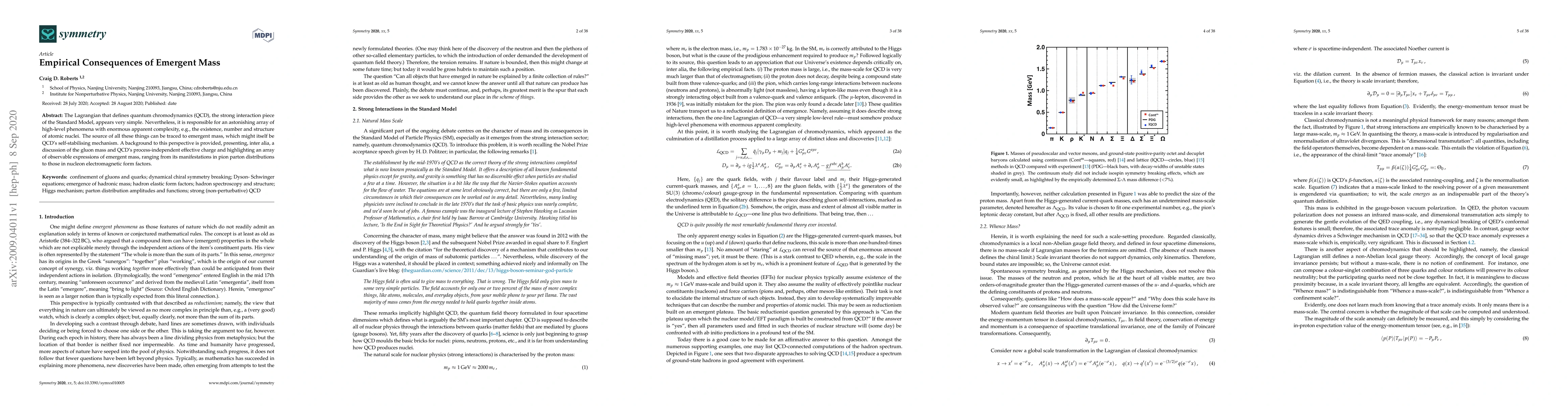 Thumbnail for Empirical Consequences of Emergent Mass