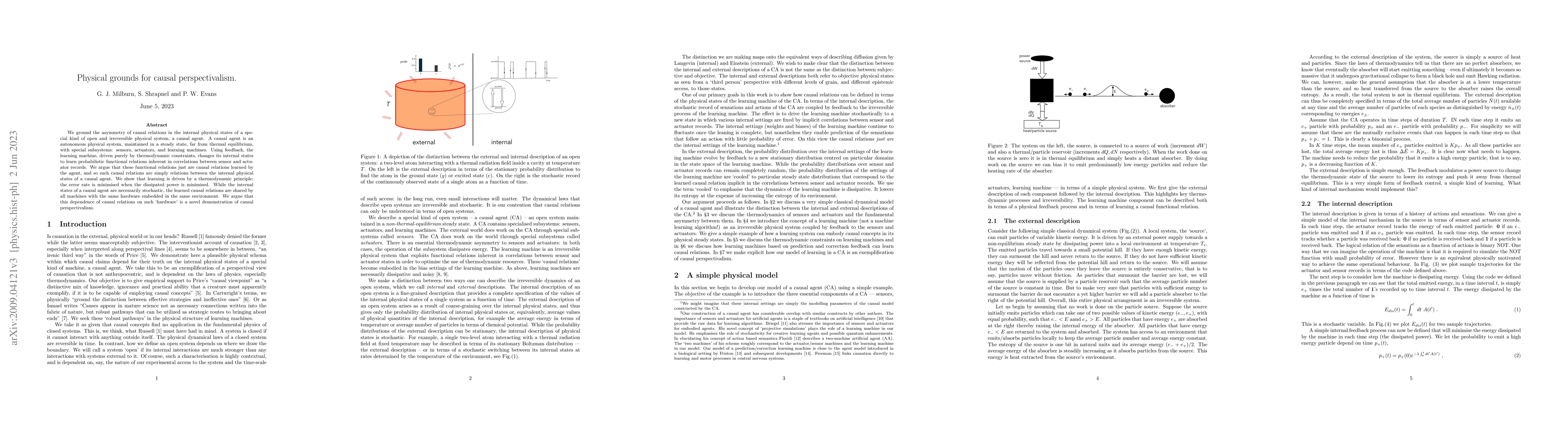 Thumbnail for Physical grounds for causal perspectivalism