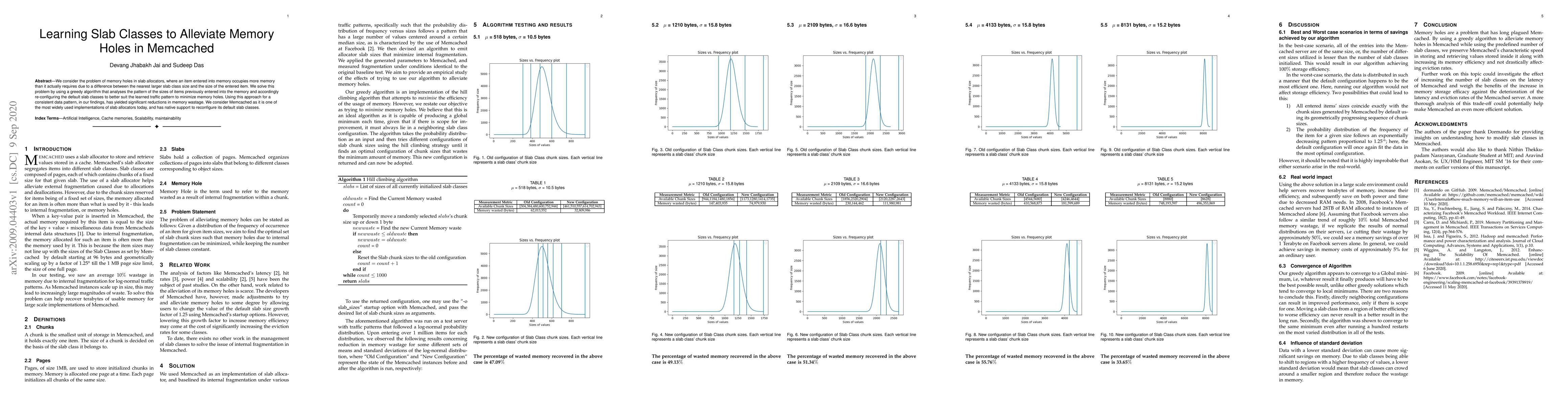 Thumbnail for Learning Slab Classes to Alleviate Memory Holes in Memcached