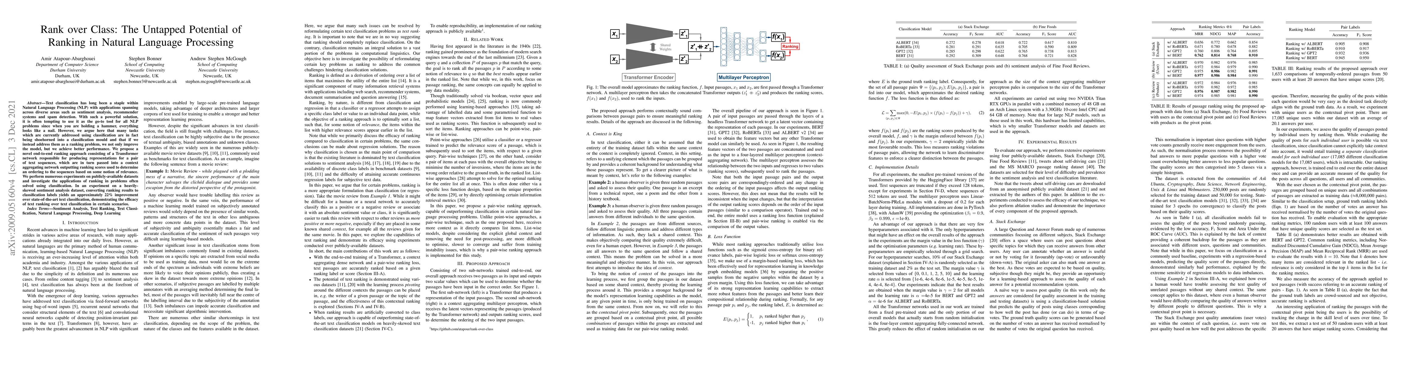 Thumbnail for Rank over Class: The Untapped Potential of Ranking in Natural Language
  Processing