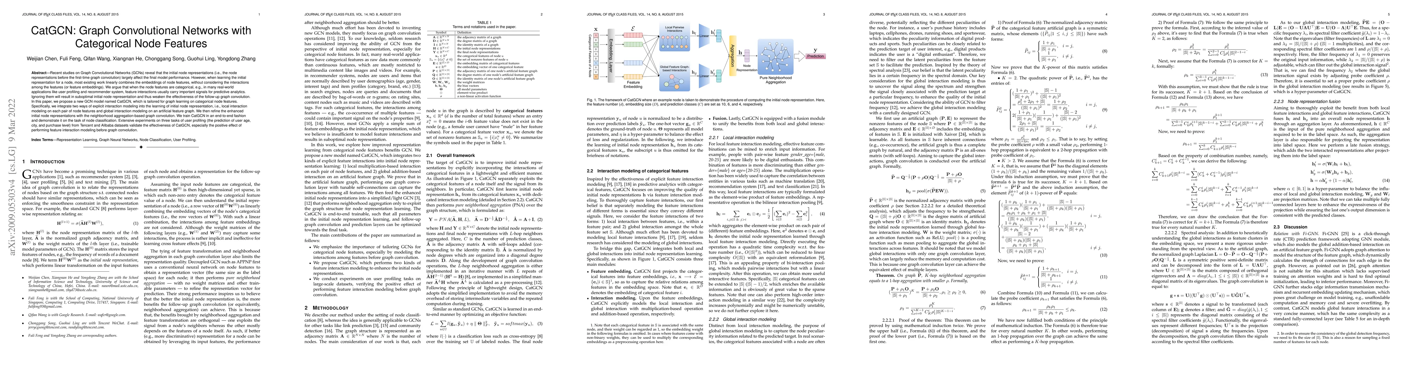 Thumbnail for CatGCN: Graph Convolutional Networks with Categorical Node Features