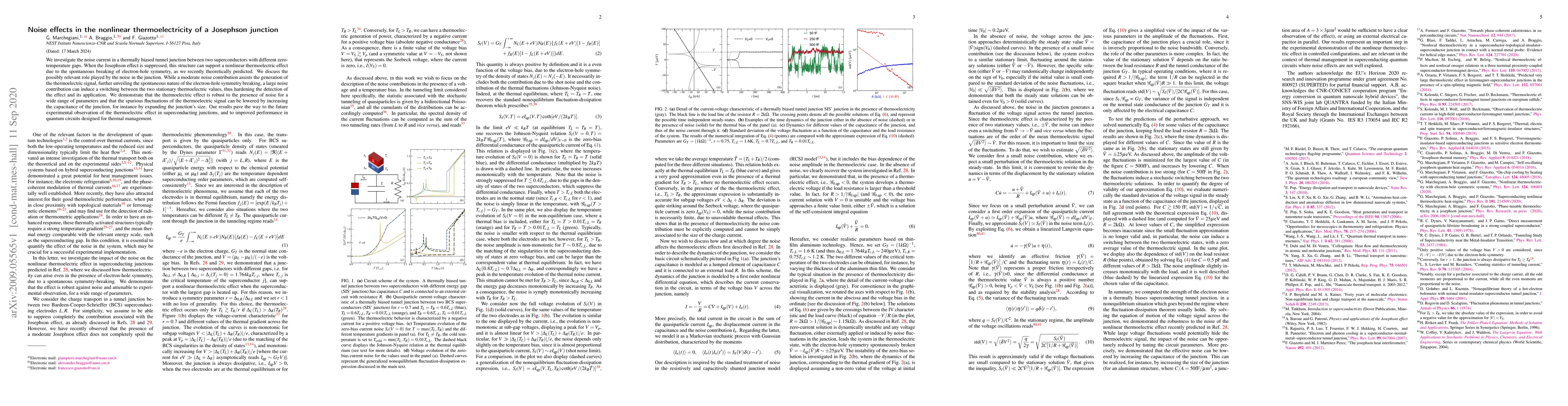 Thumbnail for Noise effects in the nonlinear thermoelectricity of a Josephson junction