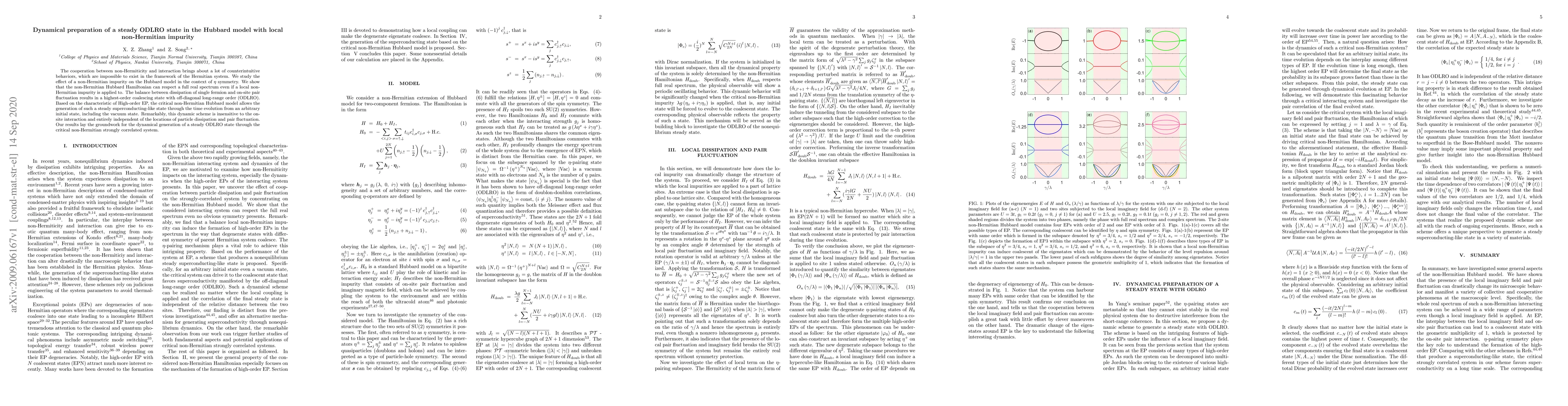 Thumbnail for Dynamical preparation of a steady ODLRO state in the Hubbard model with
  local non-Hermitian impurity
