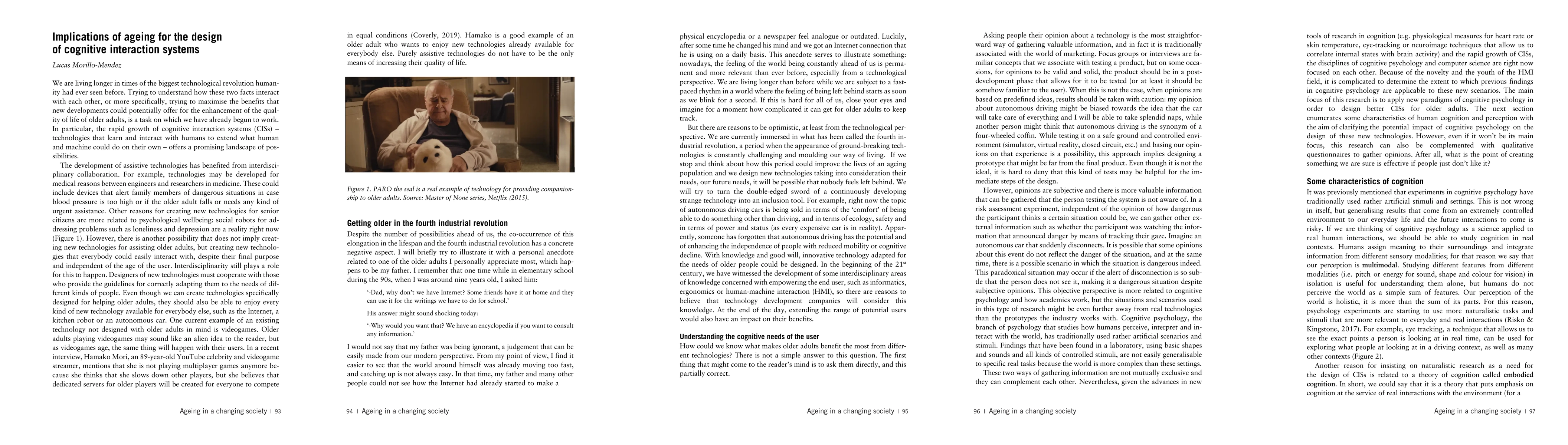 Thumbnail for Implications of ageing for the design of cognitive interaction systems