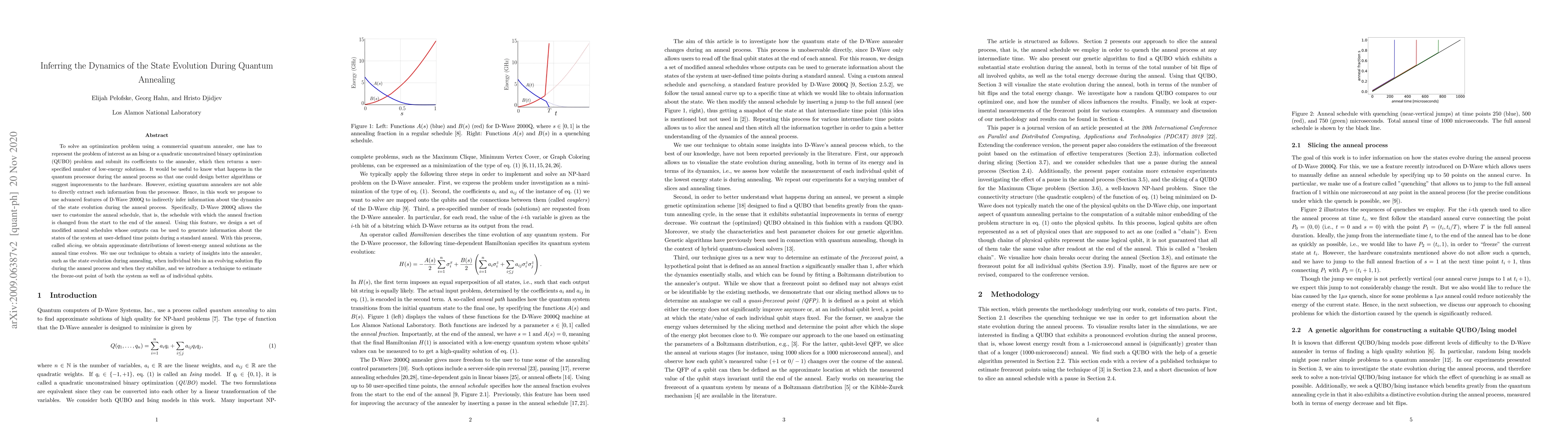 Thumbnail for Inferring the Dynamics of the State Evolution During Quantum Annealing