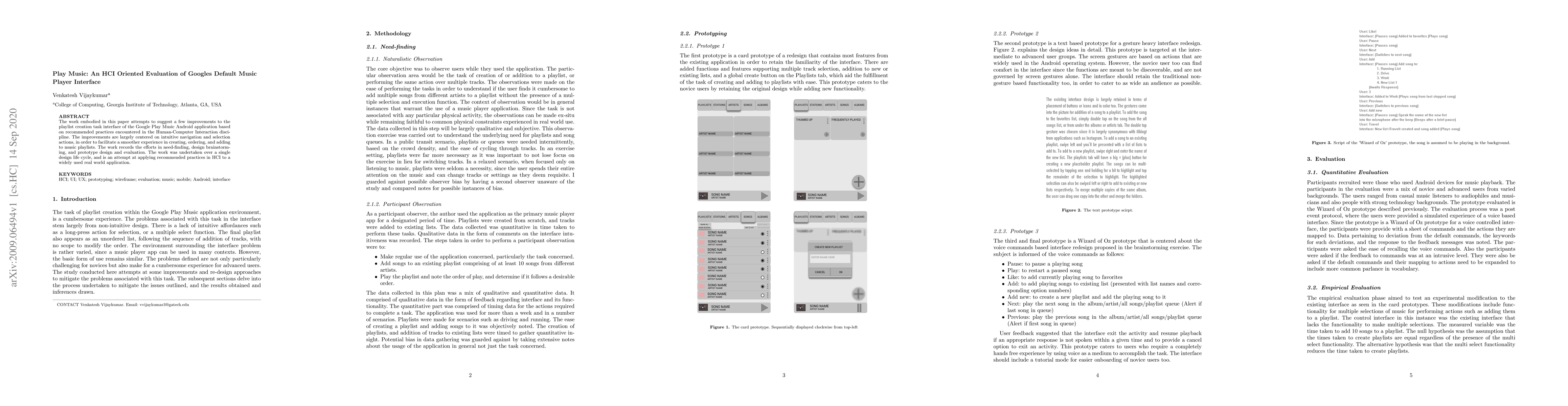 Thumbnail for Play Music An HCI Oriented Evaluation of Googles Default Music Player
  Interface