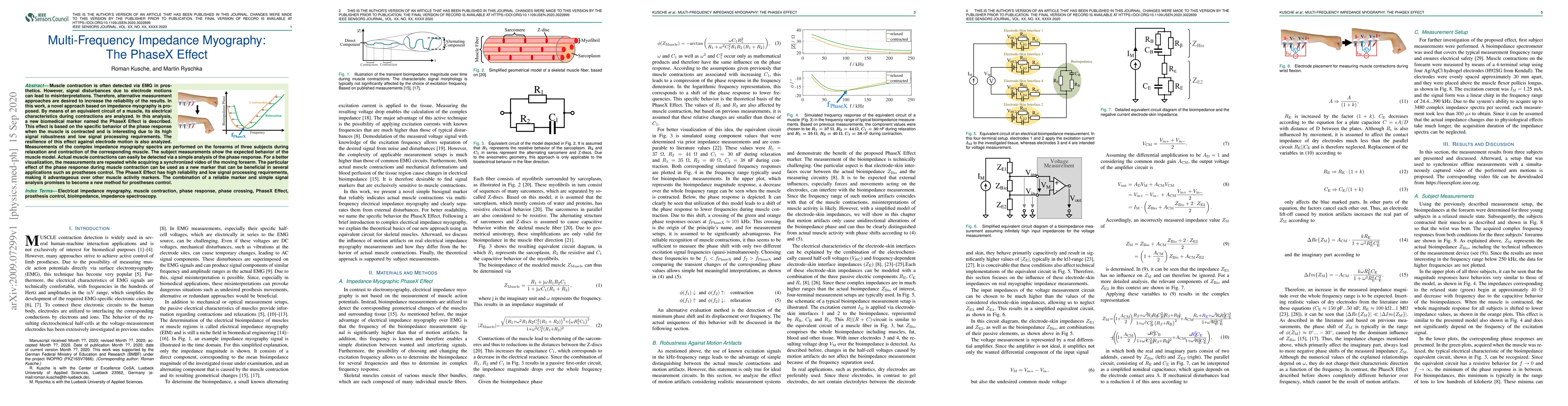 Thumbnail for Multi-Frequency Impedance Myography: The PhaseX Effect