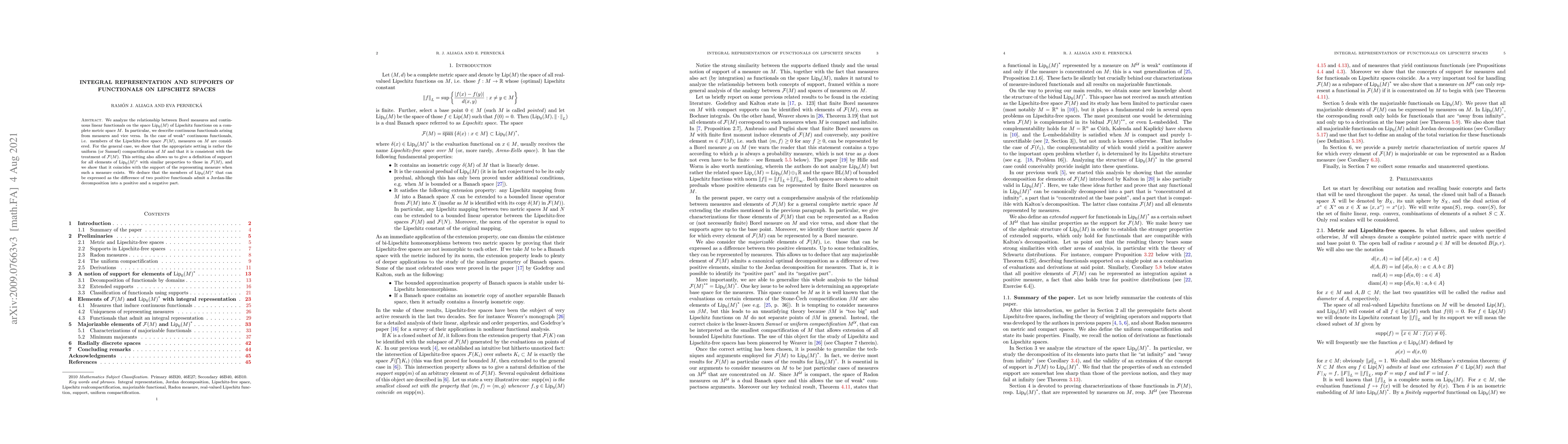 Thumbnail for Integral representation and supports of functionals on Lipschitz spaces