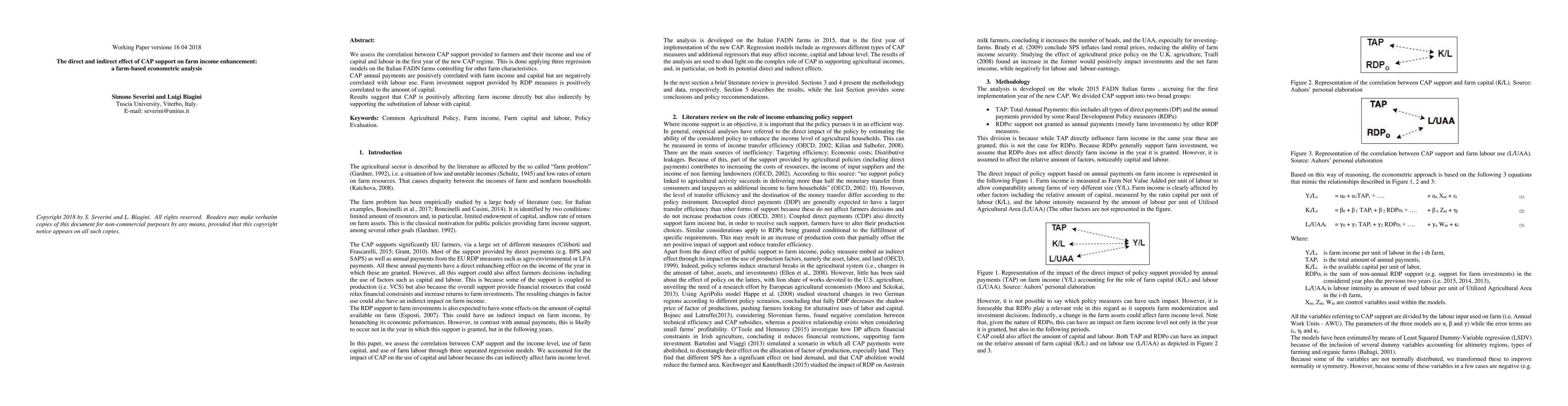 Thumbnail for The direct and indirect effect of CAP support on farm income
  enhancement:a farm-based econometric analysis